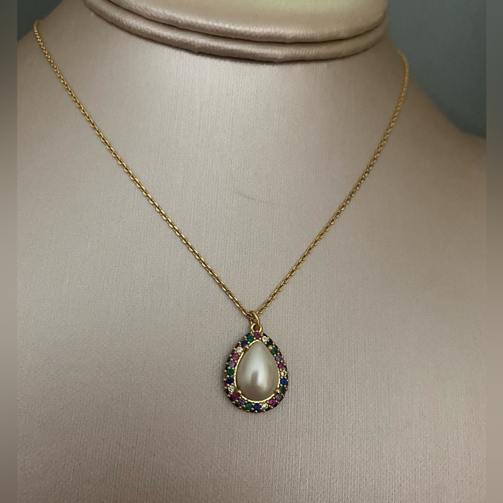 Kate Spade Brilliant State Pearl Necklace - Picture 4 of 4
